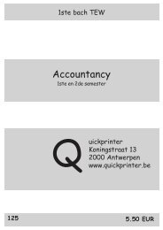 125 Accountancy - Quickprinter