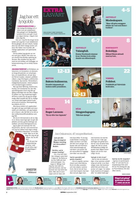 Varmt välkomna! - Tidningen Extra