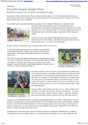 Zeitungsbericht 1 - Ballon-Club Kinzig ev Langenselbold