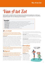 Van A tot Zot - Hoger Instituut voor Gezinswetenschappen