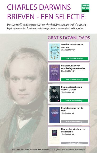 Darwin Downloads - Uitgeverij Nieuwezijds