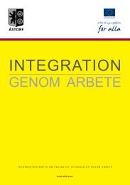 Integration genom Arbete - Åstorp