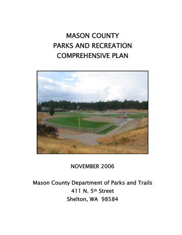 MASON COUNTY PARKS AND TRAILS DEPARTMENT