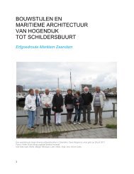 Maritiem Zaandam - Zaans Industrieel Erfgoed