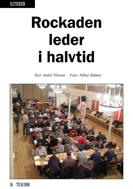 Nummer 8/2008 - Sveriges Schackförbund