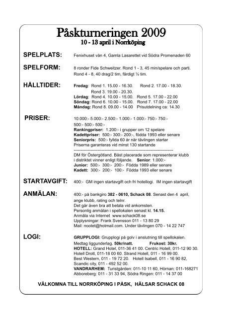 Nummer 8/2008 - Sveriges Schackförbund