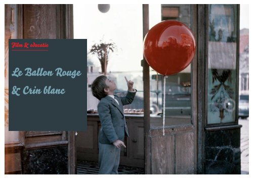 lesmap le ballon rouge & crin blanc - Lessen in het donker