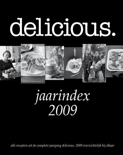 Download hier de gratis jaarindex 2009. - Delicious