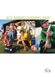 SCR ÅRSREDOVISNING 2009