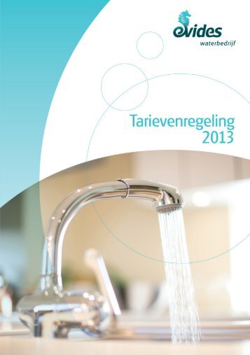 Tarievenregeling Evides januari 2013