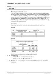 Eindexamen economie 1 havo 2008-I