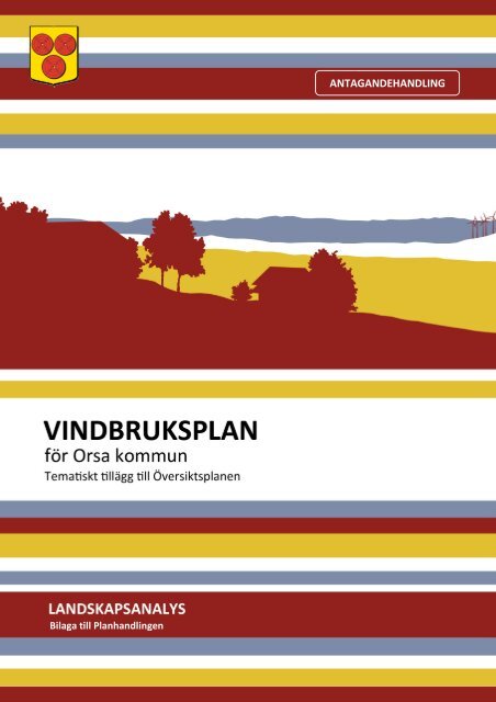 Landskapsanalys - Mora Kommun