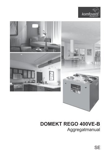 DOMEKT REGO 400VE-B - Luftmiljö Lidköping AB