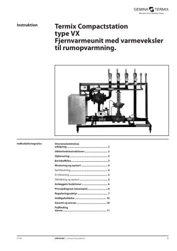 Vejledning - Gemina Termix A/S