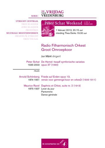 Radio Filharmonisch Orkest & Groot Omroepkoor - Vredenburg