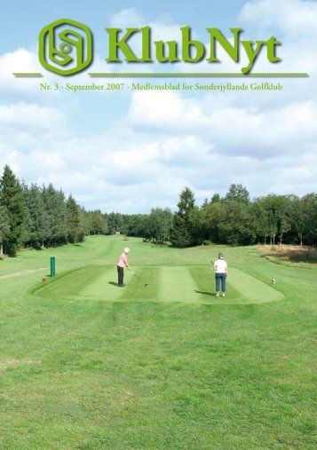 KlubNyt - Sønderjyllands Golfklub