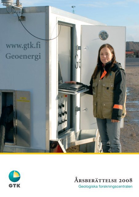 Årsberättelse 2008 - Geological Survey of Finland