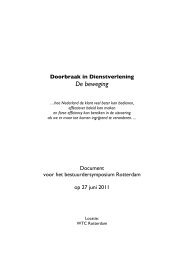 Reader - Doorbraak in dienstverlening