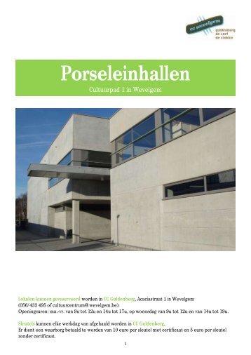 Porseleinhallen - Wevelgem