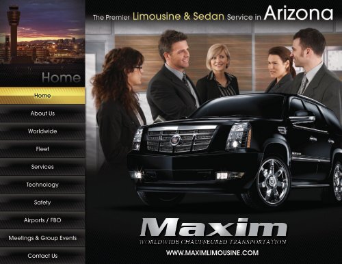 View Our Digital Media Kit - Maxim Limousine