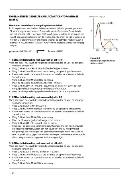 Basispracticum Biologische Chemie - Biochemistry