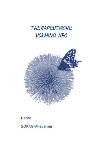 Therapeutische Vorming hbo.pdf - SORAG-Akademie