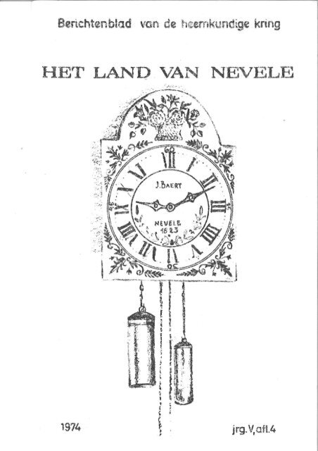 HET LAND V1\N NEVELE - Het Land van Nevele