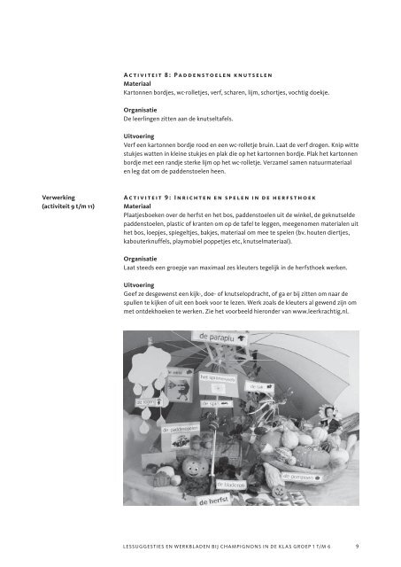 Champignons in de klas - NMEGids.nl