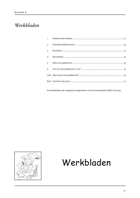 Champignons in de klas - NMEGids.nl