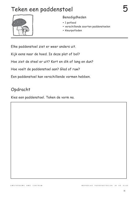 Champignons in de klas - NMEGids.nl