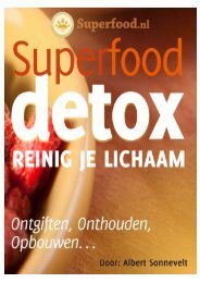 E-book Detox met superfood.pdf - Sonnevelt Opleidingen