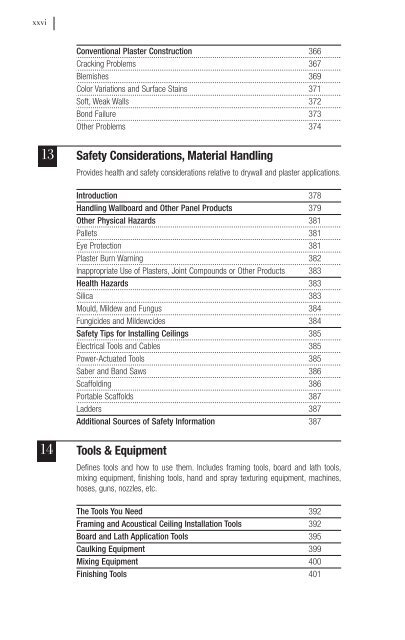 The Gypsum Construction Handbook - CGC