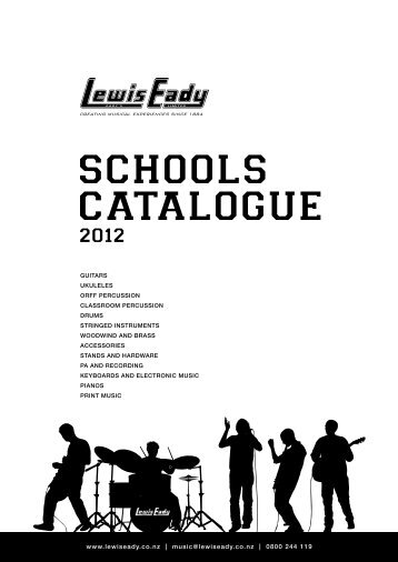 Schools Catalogue - PDF - Lewis Eady