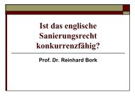 Die Insolvenz der Wohnungseigentümergemeinschaft