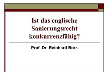 Die Insolvenz der Wohnungseigentümergemeinschaft