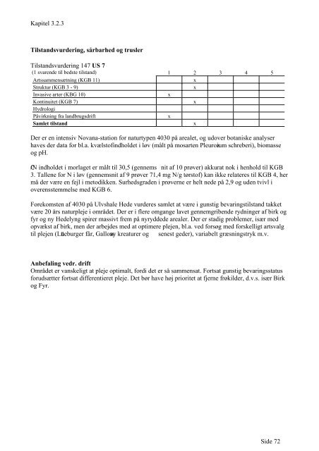 Rapport - Danmarks nationalparker