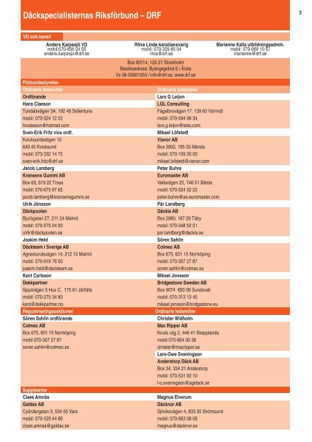 Medlemsmatrikel - pm-press media