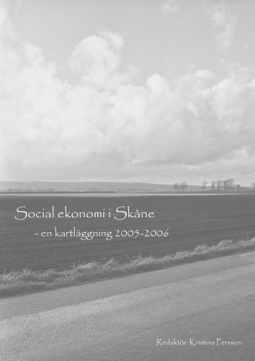 Nätverk Social Ekonomi Skåne - Överenskommelsen