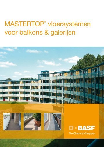 MASTERTOP® vloersystemen voor balkons ... - BETONmonteur