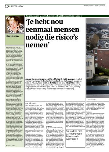 lees het volledige artikel - Marcel Roijaards