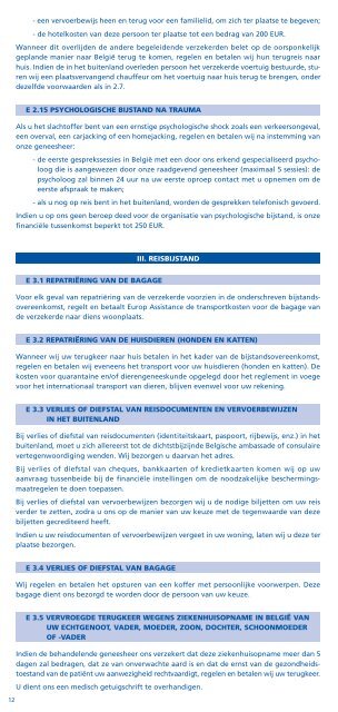 Algemene voorwaarden - Europ Assistance