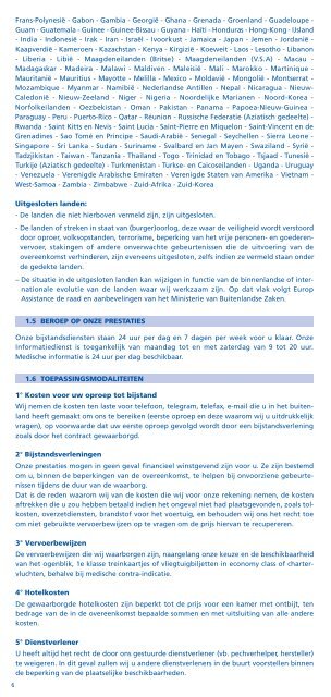 Algemene voorwaarden - Europ Assistance