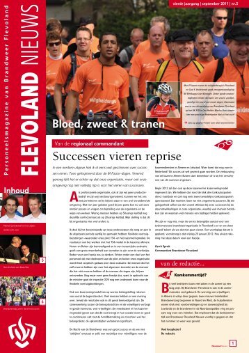 Flevoland Nieuws 13 (september 2011) - Brandweer
