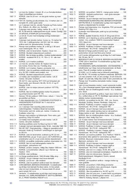 Her kan du laste ned hele katalogen som pdf fil. - Samler-Børsen AS