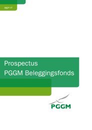 Prospectus PGGM Beleggingsfonds