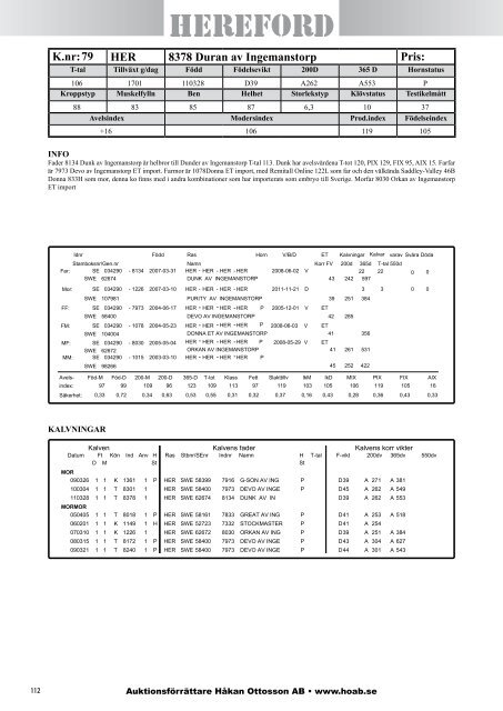 07_Tjurkatalog 2012, hel katalog.pdf - Auktionsförrättare Håkan ...