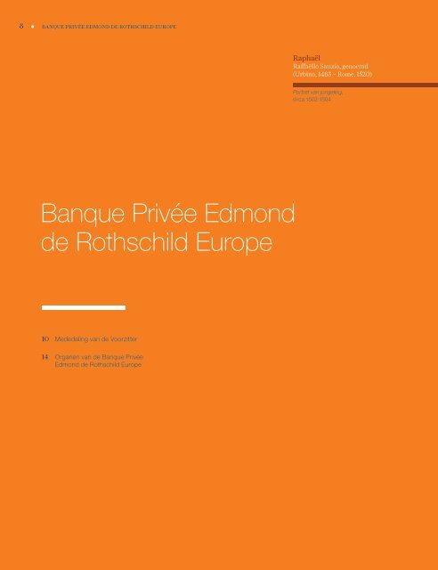 Jaarrekening - Banque Privée Edmond de Rothschild Europe