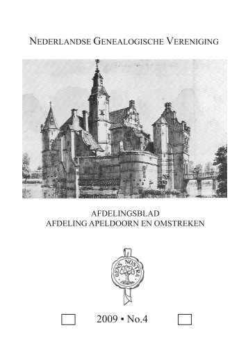 nr 4 - Apeldoorn eo - Nederlandse Genealogische Vereniging