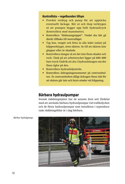 Räddning vid trafikolycka — personbil - MSB - Myndigheten för ...