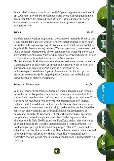 Aanbodbrochure 2010-2012 - Natuur & Zo